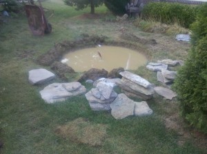Firepit with Water